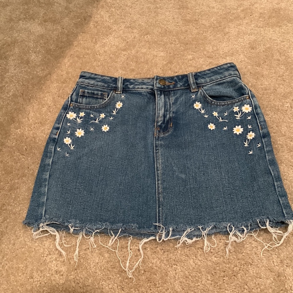 Jean skirt